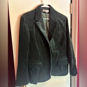 Deep deep green vintage jacket size M